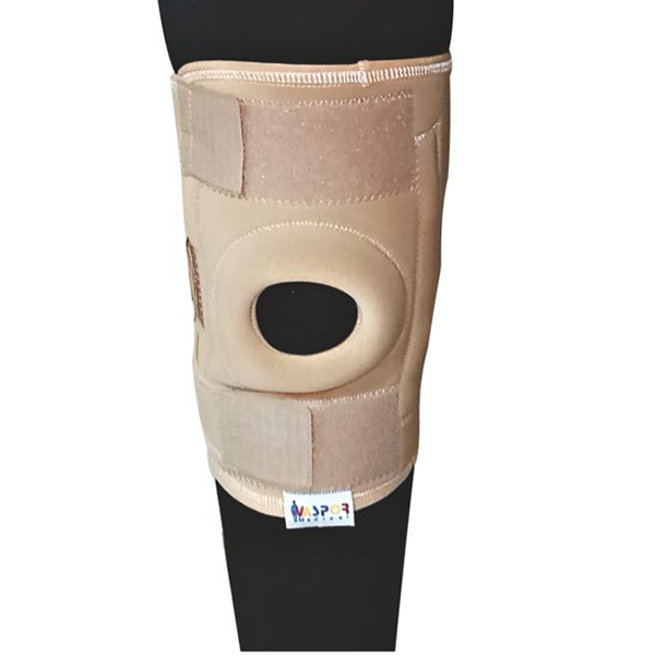 زانوبند قابل تنظیم فری سایز فنردار واسپور Z207 - بازار سلامت