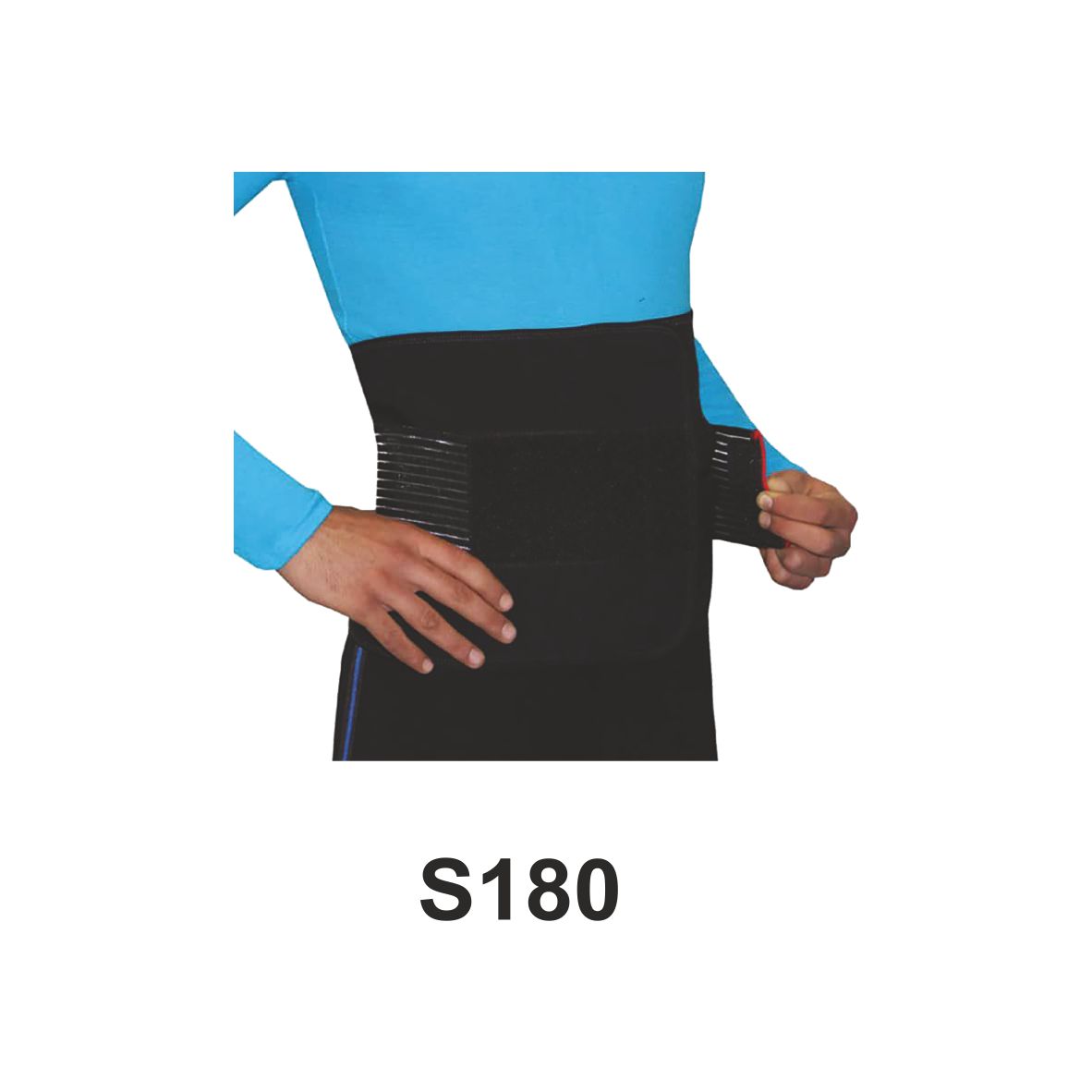 شکم بند پل دار صادراتی واسپور S180 - بازار سلامت - ارتوپدی
