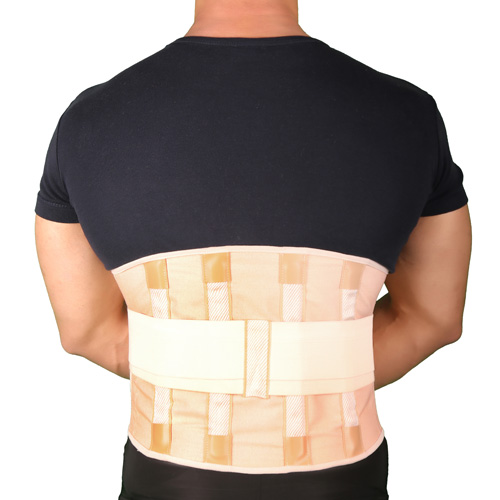 کرست کمر لومبوساکرال با کش دوبل نوید کد 153 - بازار سلامت