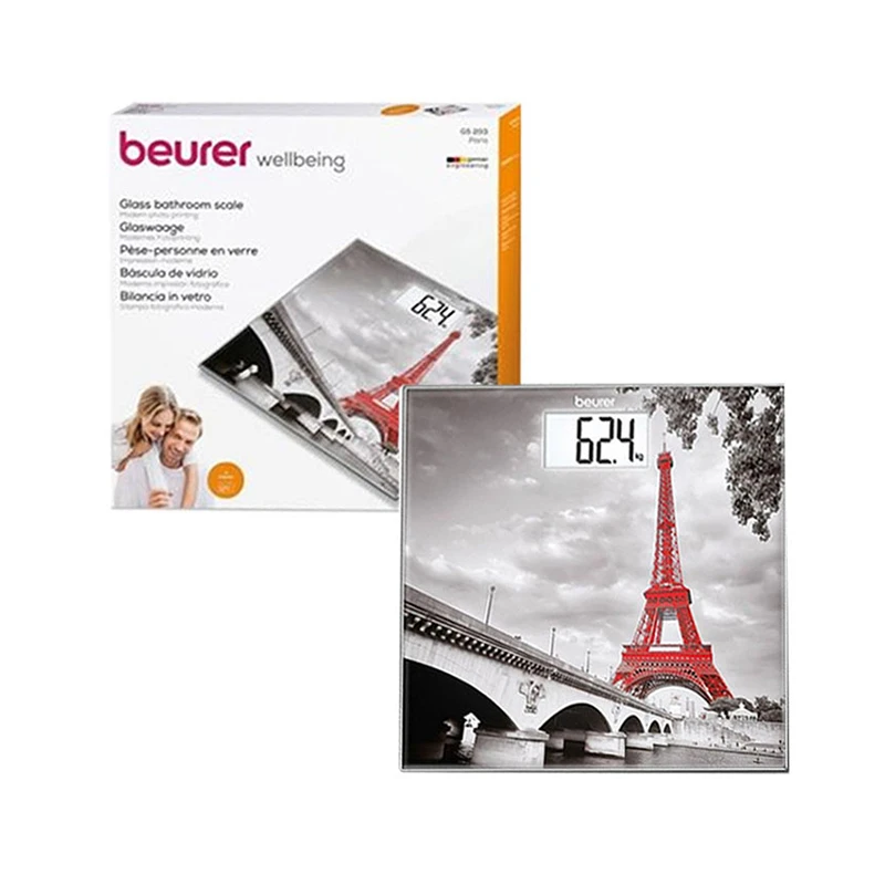 ترازو شیشه ای پاریس بیورر مدل GS203 PARIS