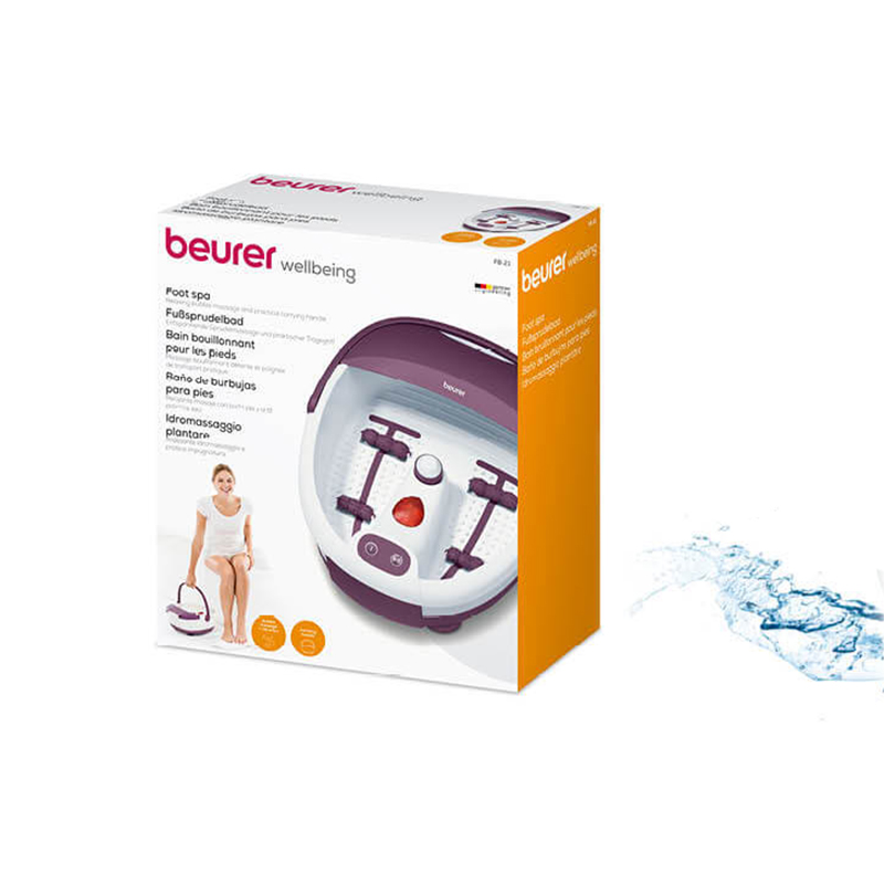ماساژور جکوزی پا با لامپ مادون قرمز بیورر مدل FB21