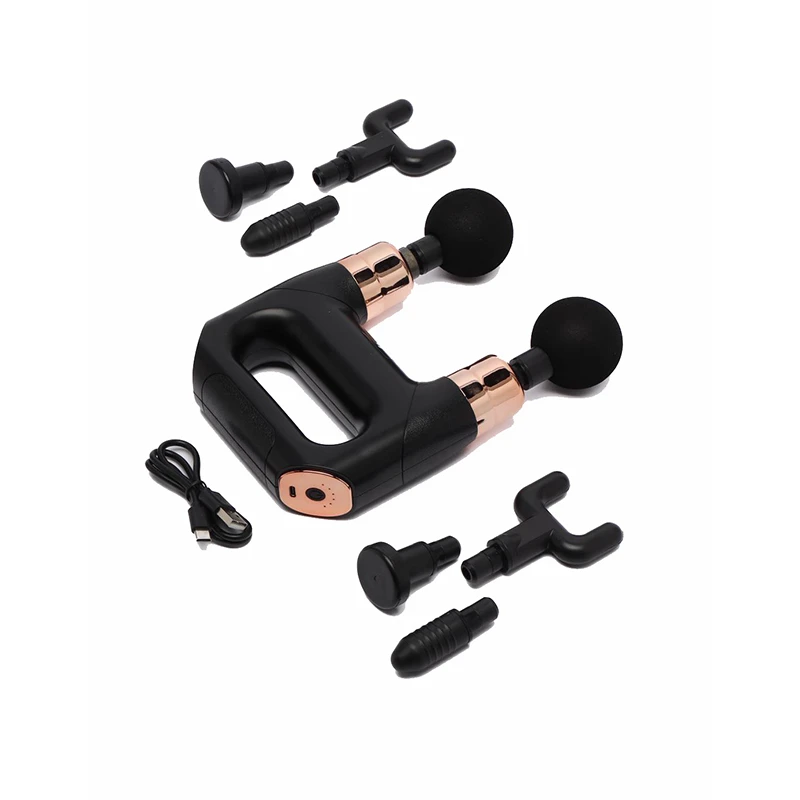 ماساژور تفنگی دو سر شارژی ماساژ گان پرو Massage Gun Pro (1)