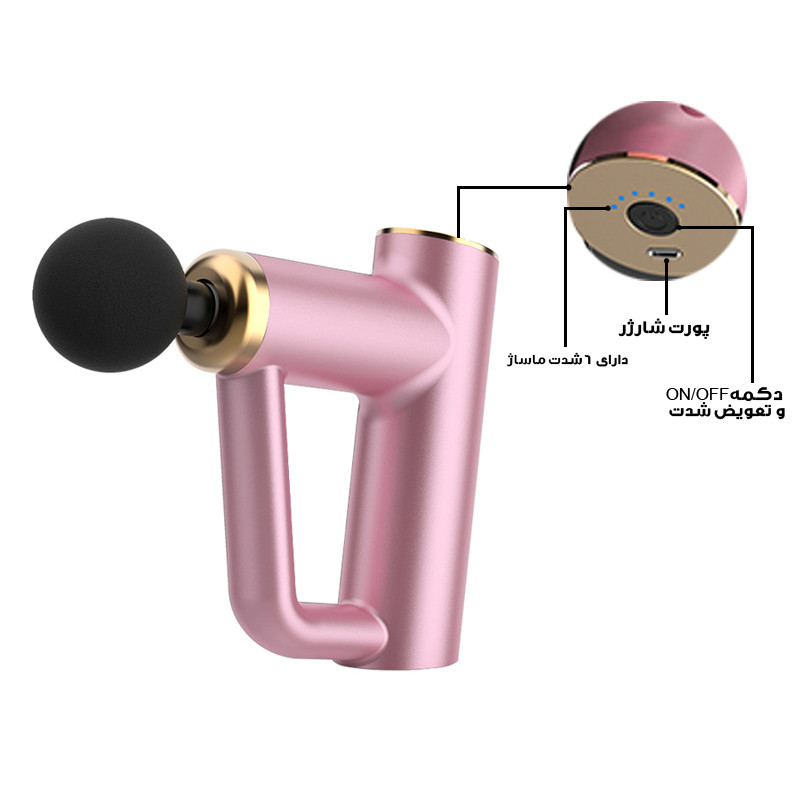 ماساژور برقی تفنگی GUN Green