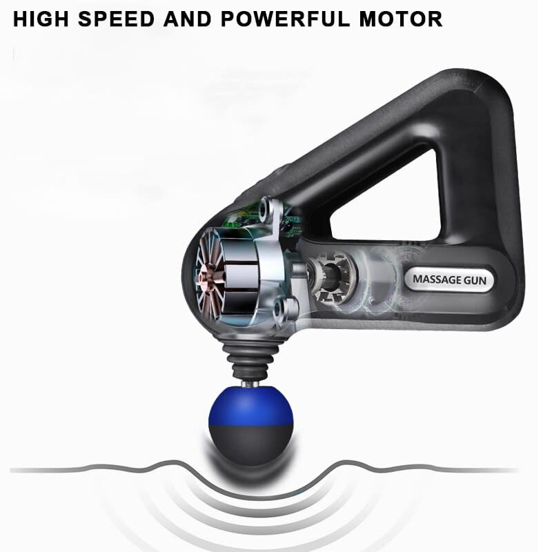 ماساژور تفنگی MASSAGE GUN 12 HEADS