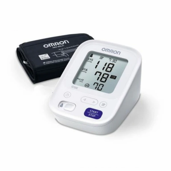 فشار سنج بازویی OMRON M3 ژاپن اتوماتیک با کاف پهن