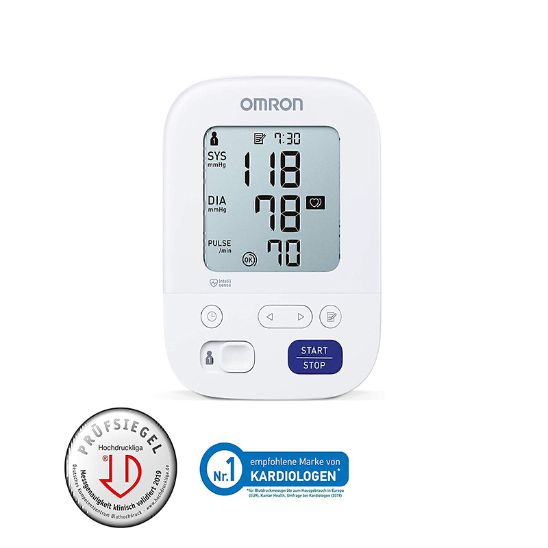 فشار سنج بازویی OMRON M3 ژاپن اتوماتیک با کاف پهن