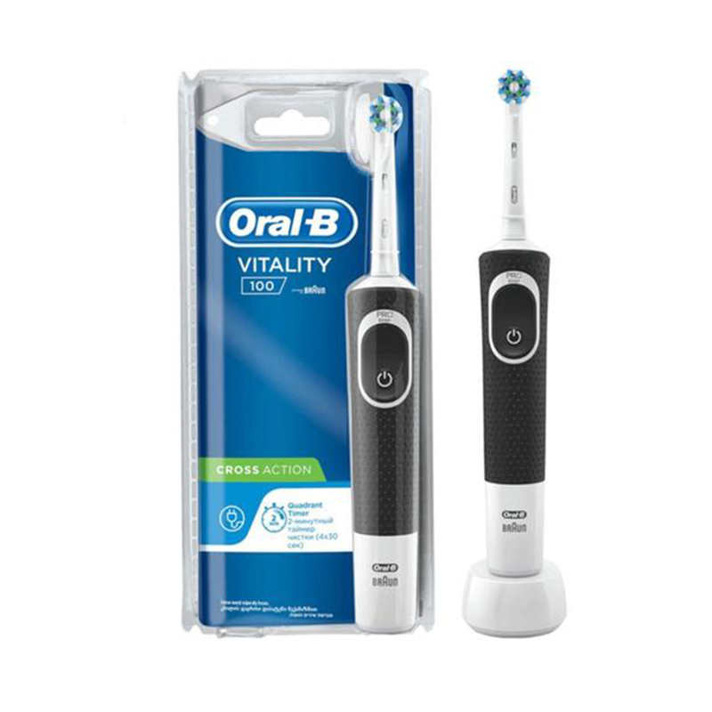 مسواک برقی اورال بی ویتالیتی 100 Cross Action طلقی