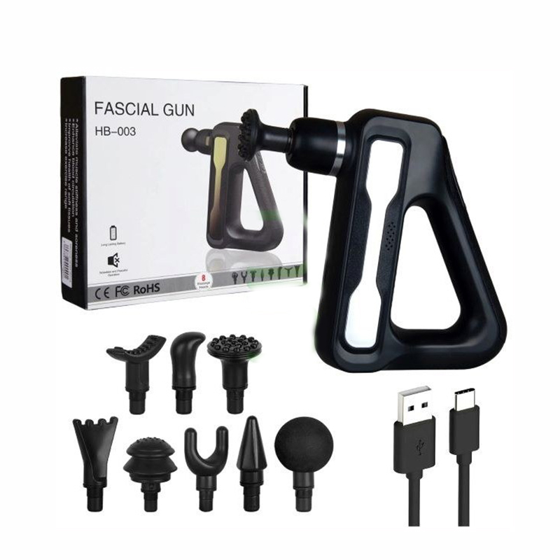 ماساژور تفنگی 8 سر گان HB-003