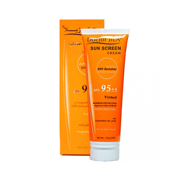 ضد آفتاب رنگی SPF 95 دکتر ژیلا