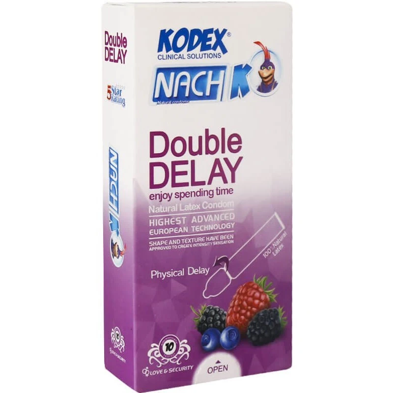 وکیوم آقایان همراه اسپری سزار و کاندوم Double Delay