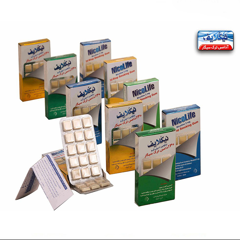 آدامس ترک سیگار نیکولایف