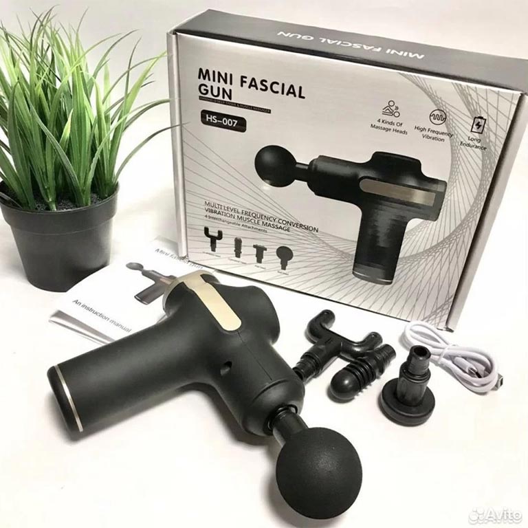 ماساژور تفنگی mini facial gun HS-007