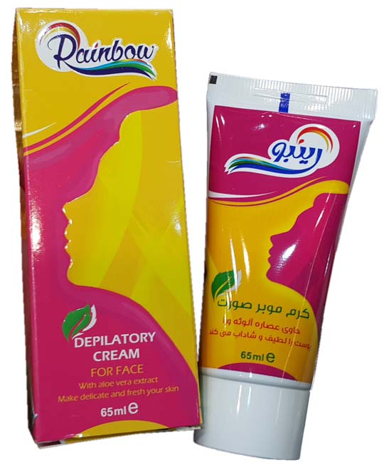 کرم موبر صورت رینبو