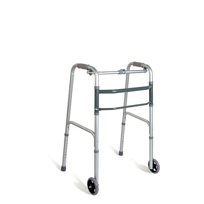 واکر تاشو آلومینیومی چرخ دار