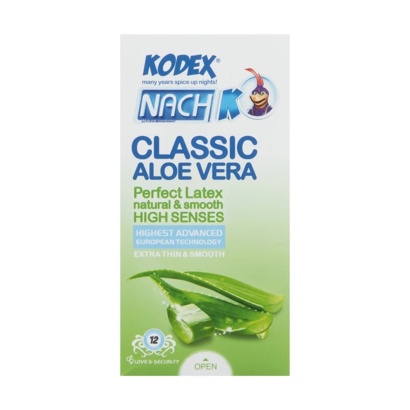 کاندوم ناچ کدکس مدل آلوئه ورا