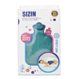 کیسه آب گرم کاور دار جعبه دار سیزین 2 لیتری