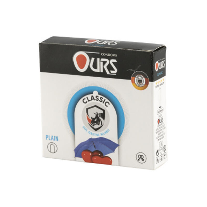 کاندوم اورز مدل کلاسیک پکیج دو عددی